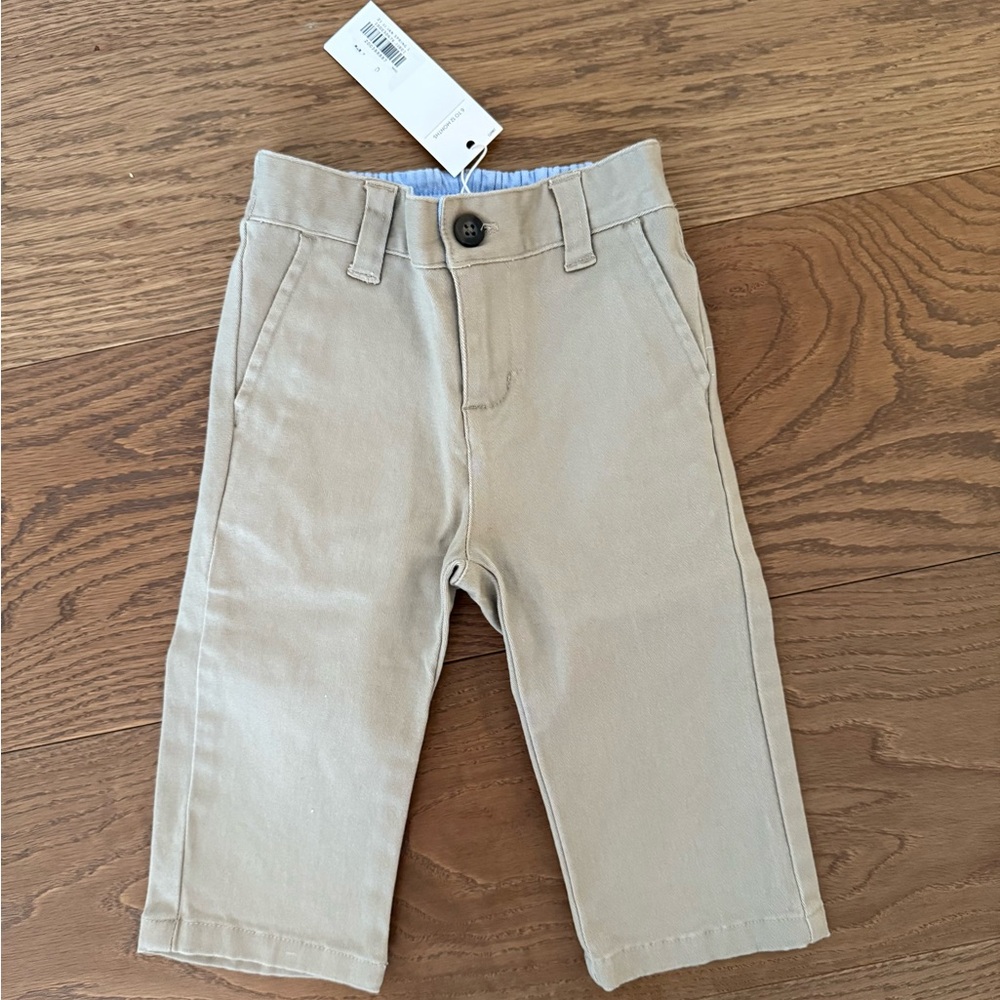 Janie and Jack Stretch Twill Pant